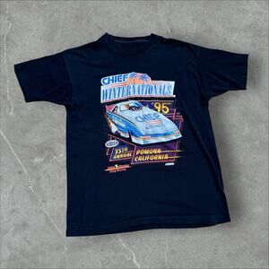 Vintage 1995 NHRA International Houston Racing Tee XL